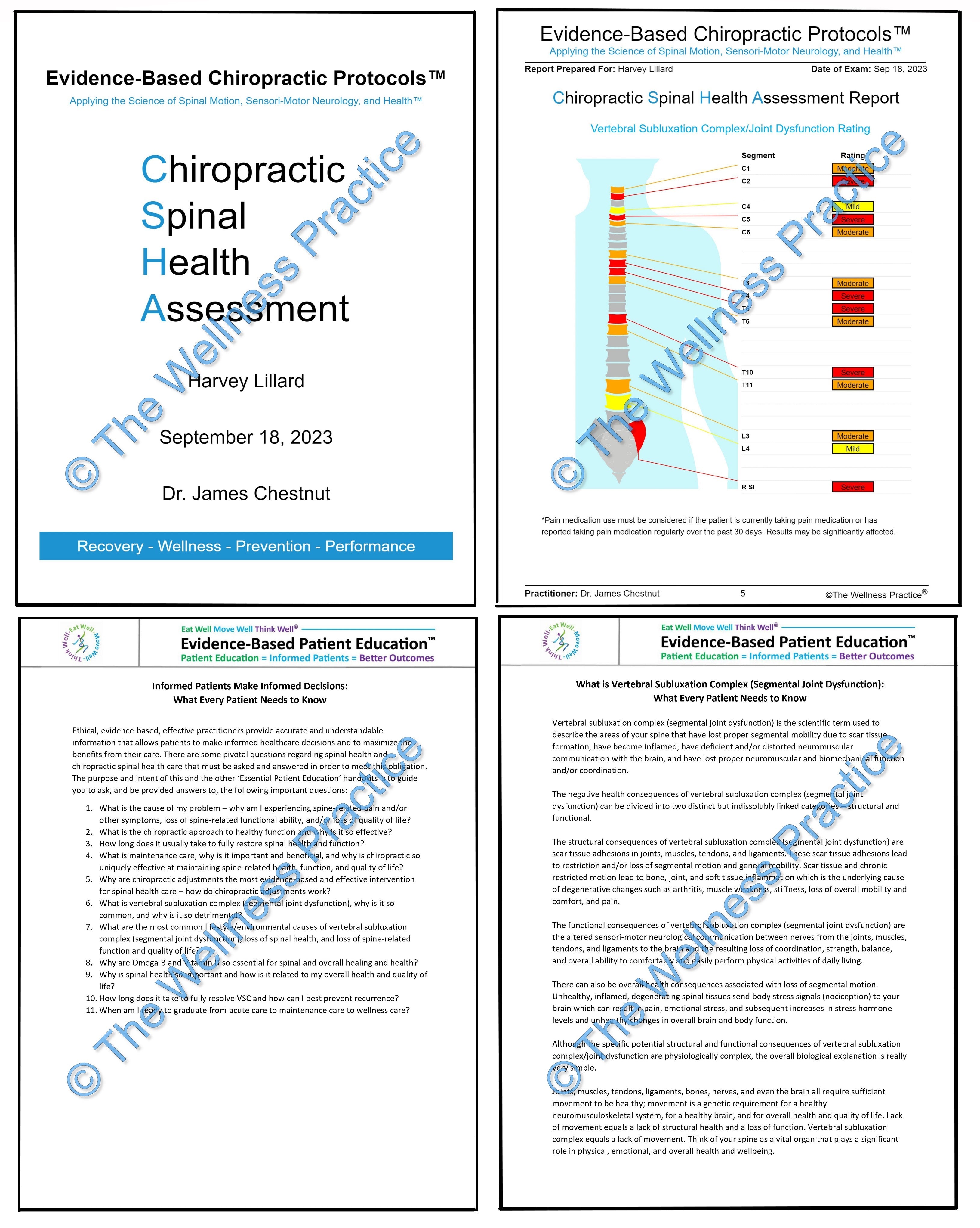 Combined Package - CSHA and Patient Education Email System