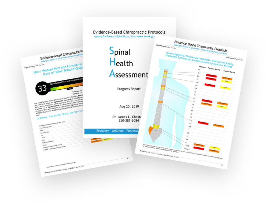 Spinal Health Assessment (SHA) Exam and Report