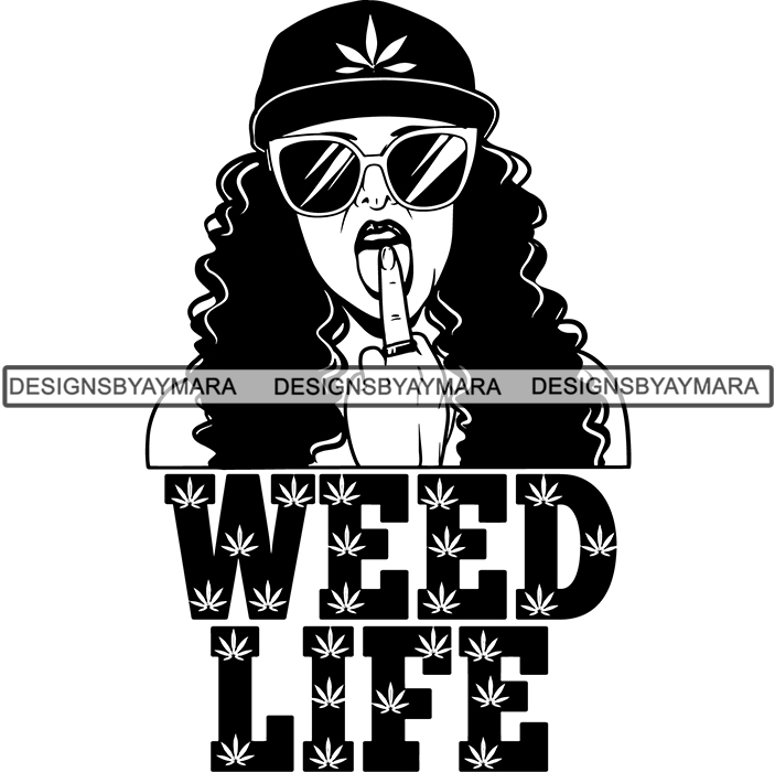 Download Afro Woman Smoking Pot Weed Quotes Joint Blunt Cannabis ...