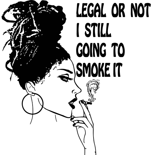 Download Afro Woman Smoking Pot Weed Quotes Joint Blunt Cannabis ...