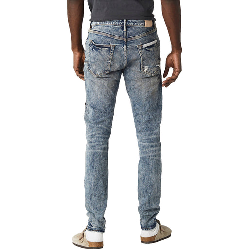 Purple-brand Distressed Dirty Jeans Mens Style : P002-ddgb222