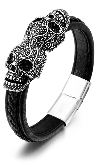 mexican skull bracelet