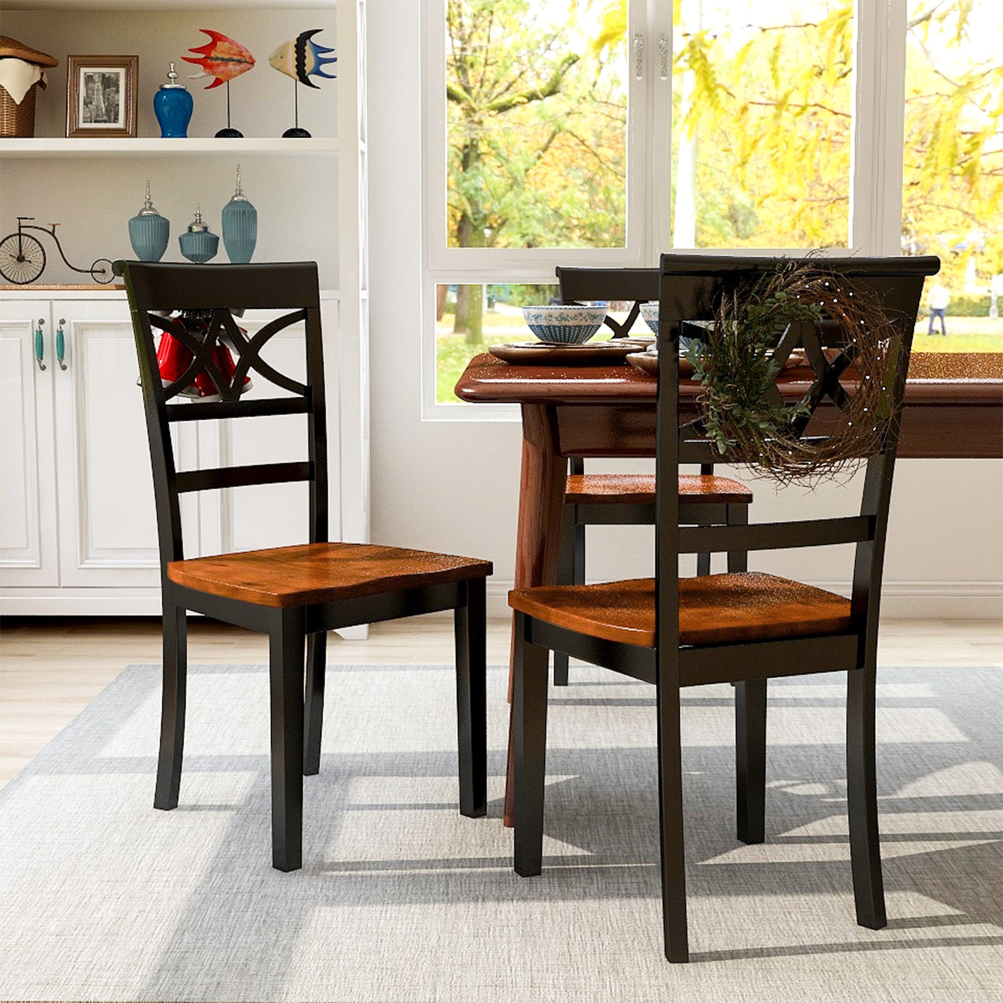 Smeaton Country Style Dining Chair (Set of 2) – 24/7 Shop At Home