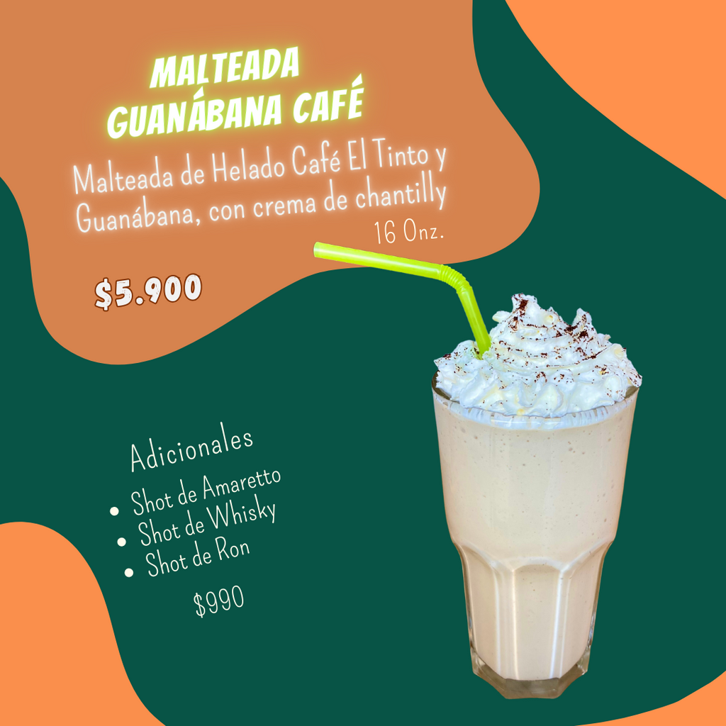 Malteada Guanábana Café