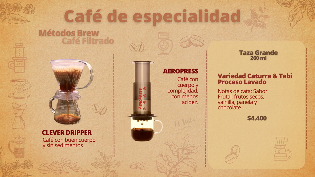 Aeropress Cafe Especialidad