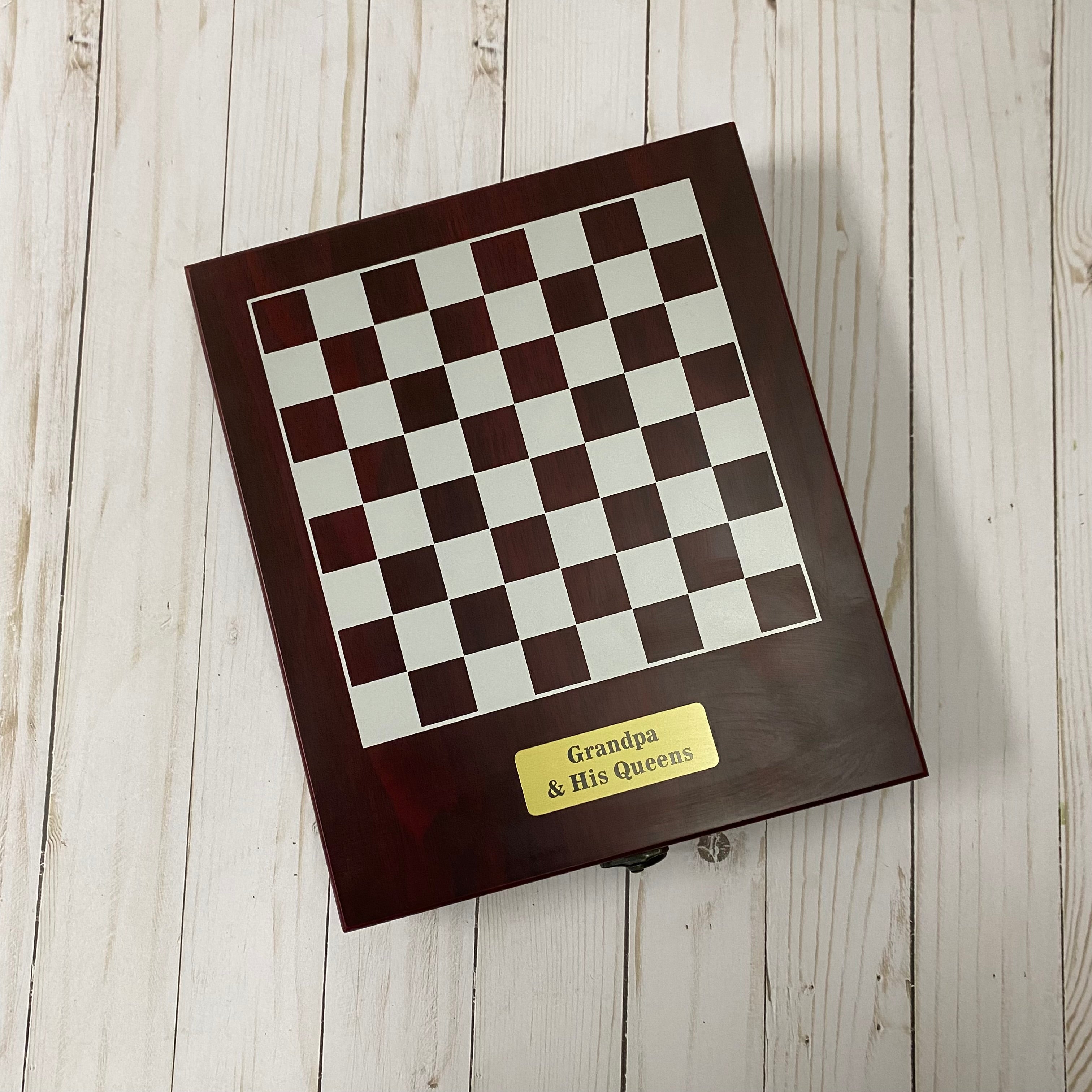 Rosewood Chess Set