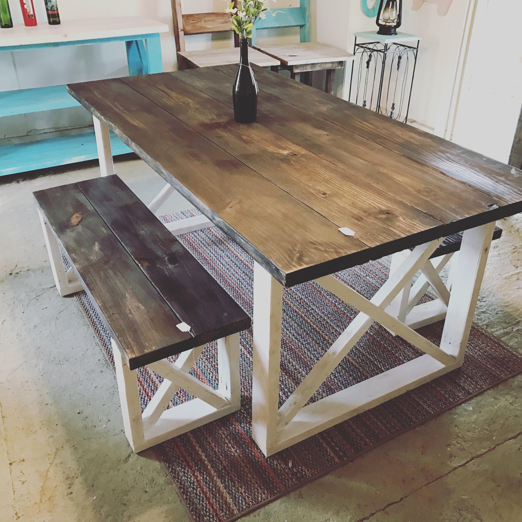 x style farmhouse table