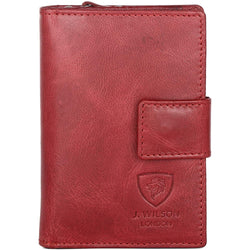 Womens RFID Safe Designer Leather Purse Card Women Wallet Zip Pocket Boxed -