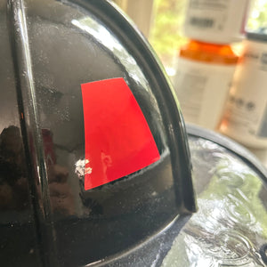 Reflective Red Tets - Notorious Fire Co. - Red Reflective Vinyl