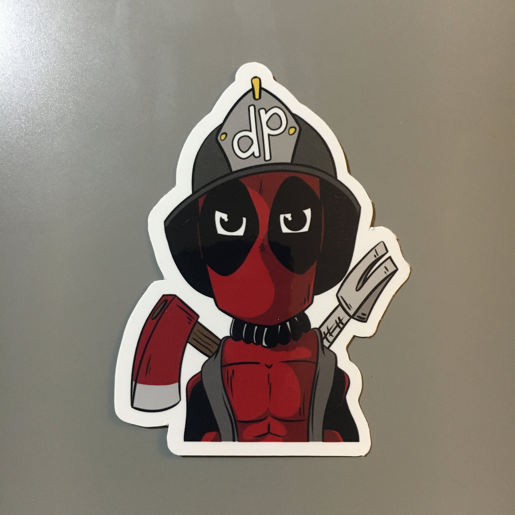 Firefighter Bat Sticker – Notorious Fire Co.