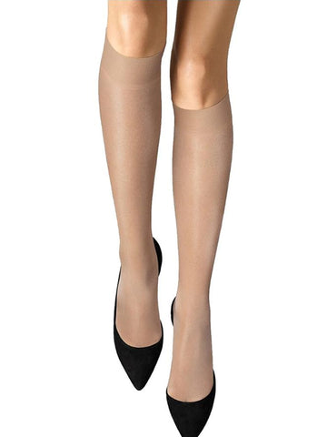 WOLFORD SATIN TOUCH 20 TIGHTS, Brick red Women's Socks & Tights