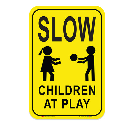 Interstate SignWays Slow Down Disabled Child At Play Sign – Signs By  SignWays