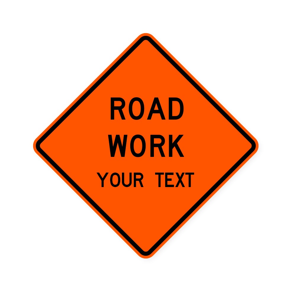 Interstate SignWays W20-1 RoadWork – Signs By SignWays