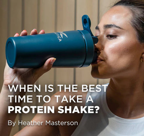 when is the best time to take a protein shake