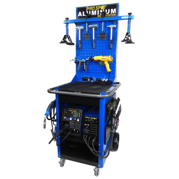 Aluminum Mobile Work Station With Dent Pulling System And SP1 Welder (includes setup & training)