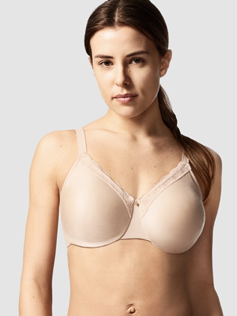 Chantelle Norah Comfort Underwire Bra in Nude Blush (1N) - Busted