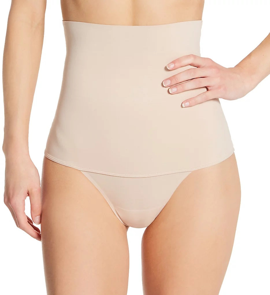 TC Fine Intimates Womens Sleek Essentials Firm Control High-Waist Thong  Style-4734