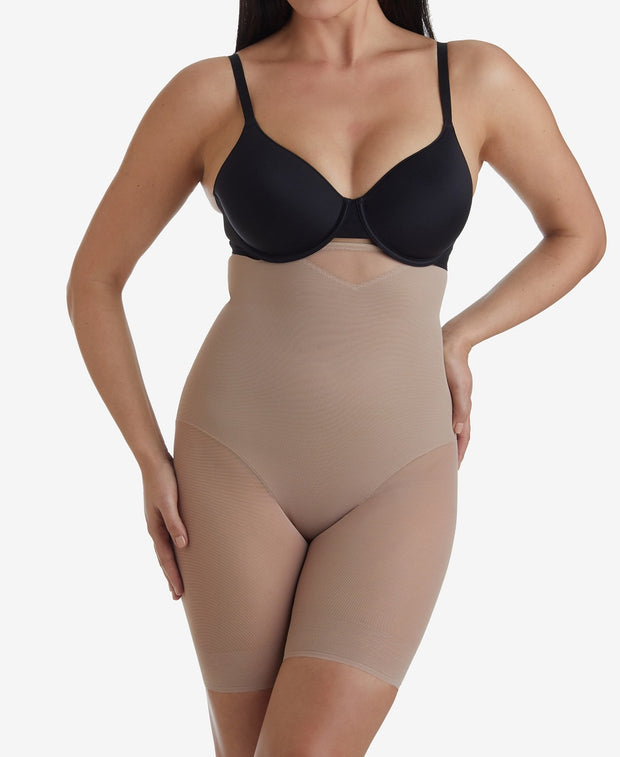 Miraclesuit, Intimates & Sleepwear, Miraclesuit Shapewear Extra Firm Sexy  Sheer Shaping Hiwaist Brief Stucco 2785