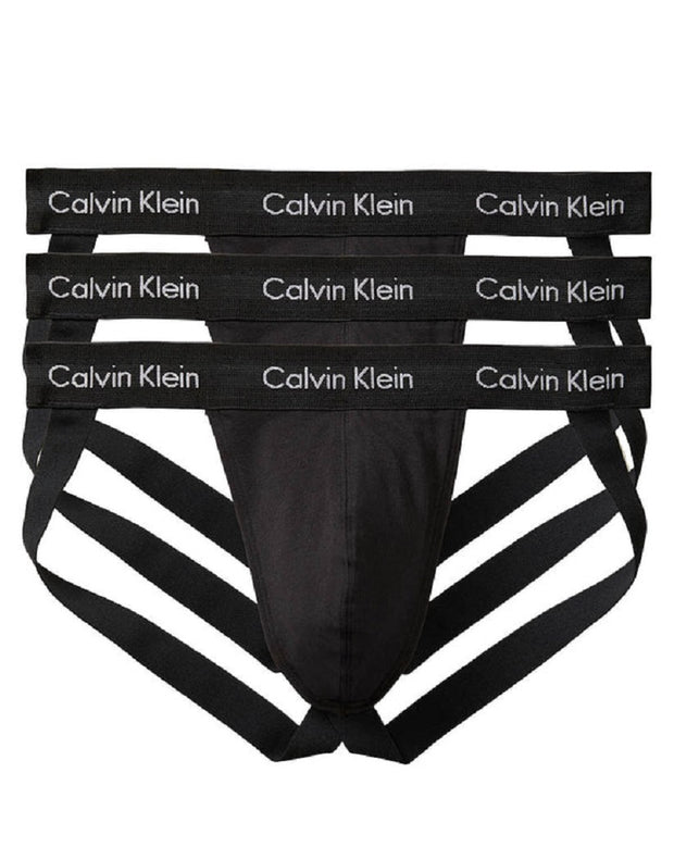 Calvin Klein Men's Underwear 2 Pack Cotton Stretch Jock Straps