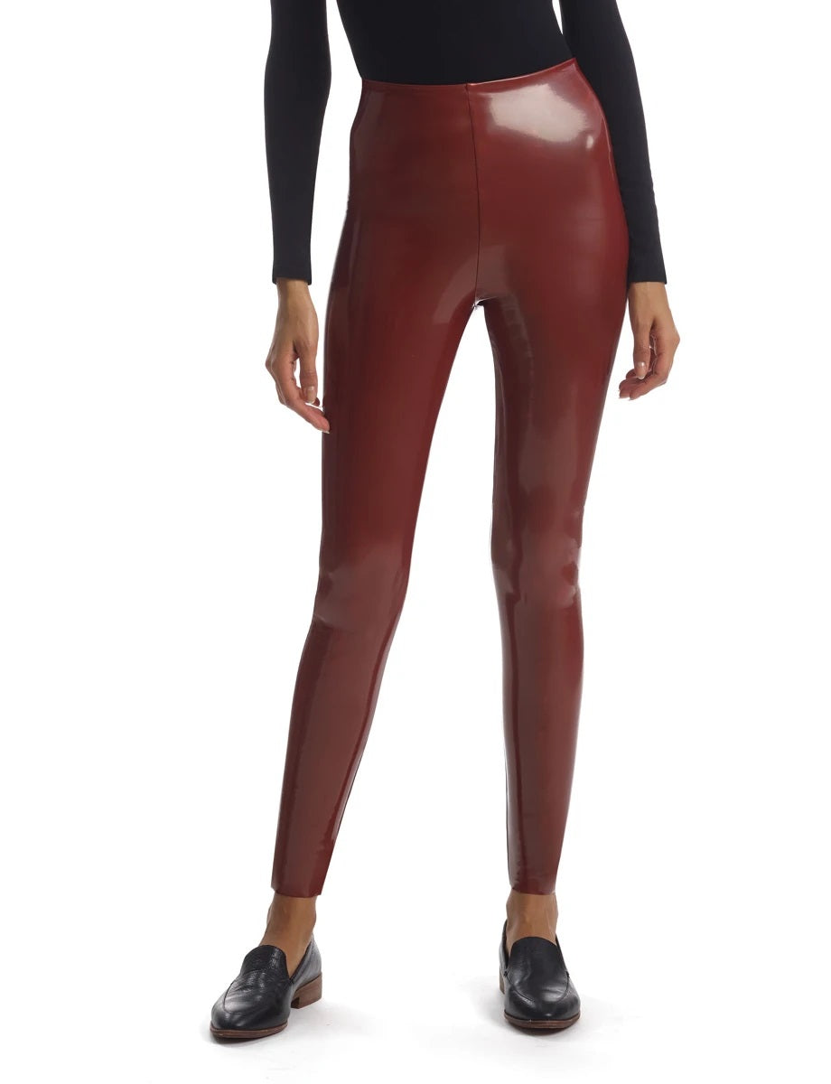 Commando Faux Patent Leather Legging with Perfect Control - SLG25 ...