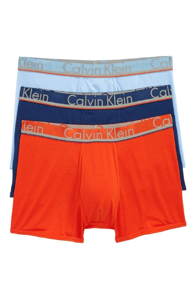 Calvin Klein Underwear Liquid Stretch Micro Hip Brief in Orange
