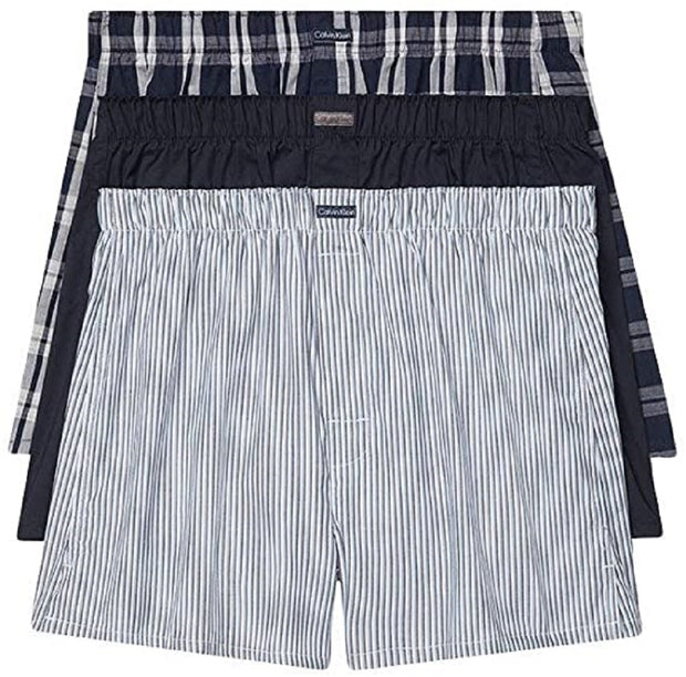 Calvin Klein Men's Cotton Classics Multipack Knit Boxers - NB4005