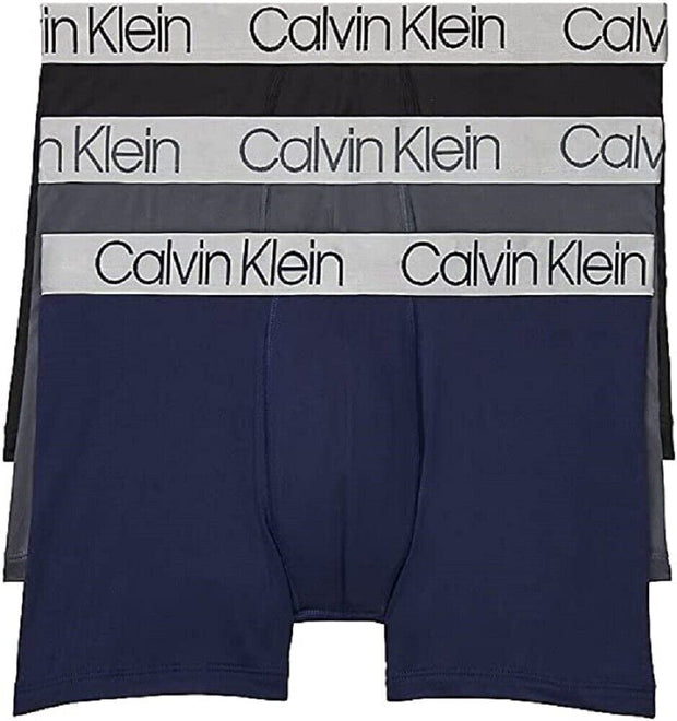 3 Pack Calvin Klein Men's LARGE Body Trunk Underwear Briefs 89% Polyamide 