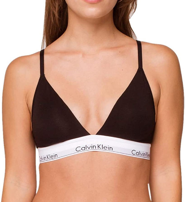 NWT CALVIN KLEIN Women's Sz L Bonded Flex Lightly Lined Bralette QF6610 w/  Pads