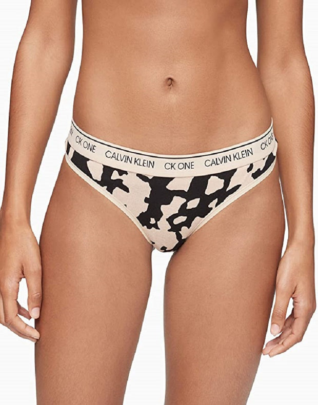 Calvin Klein Women's Ck One Micro High-Waist Thong Panty - QF5745 –  Treasure Lingerie