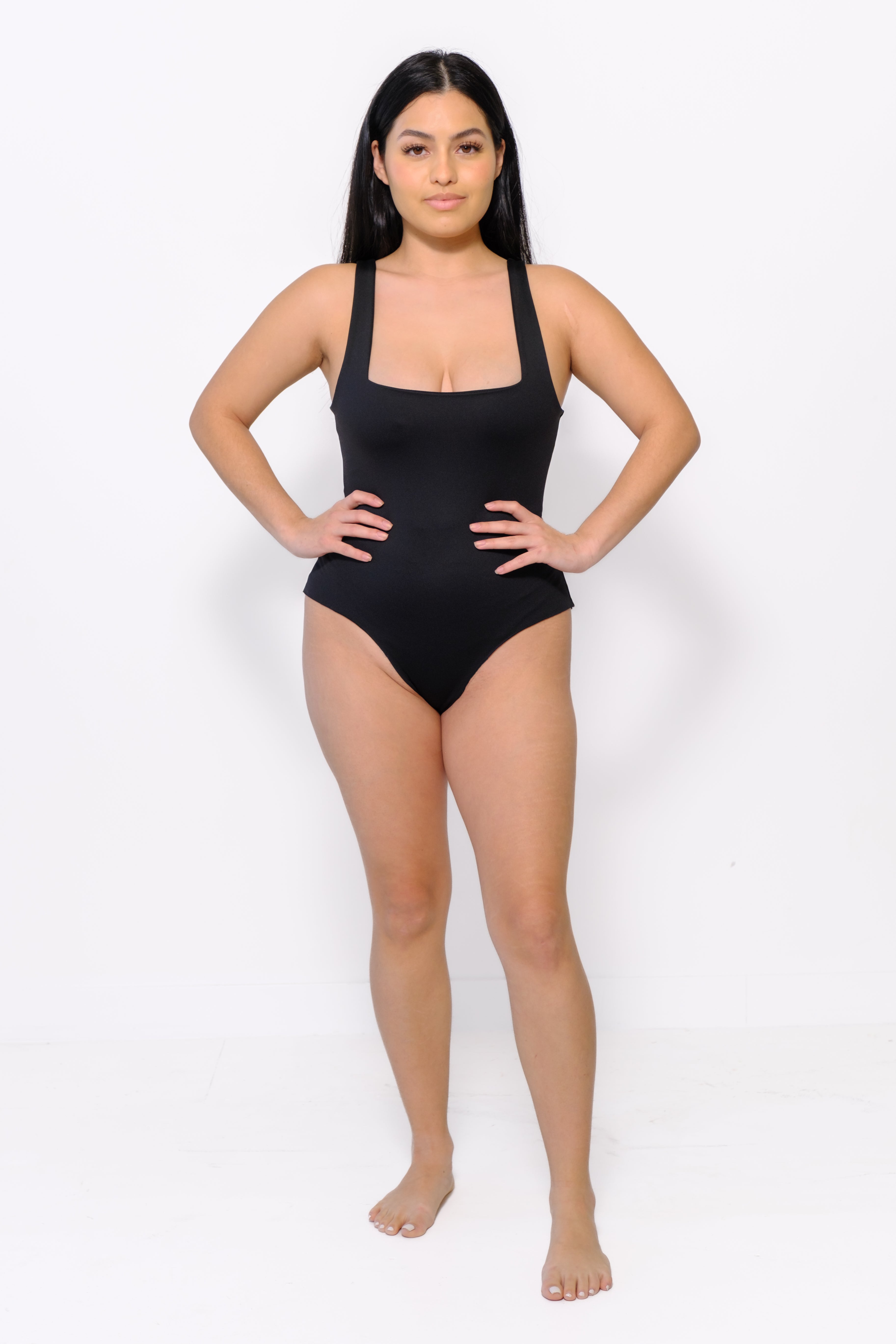 image for THE REVERSIBLE BODYSUIT - BLACK