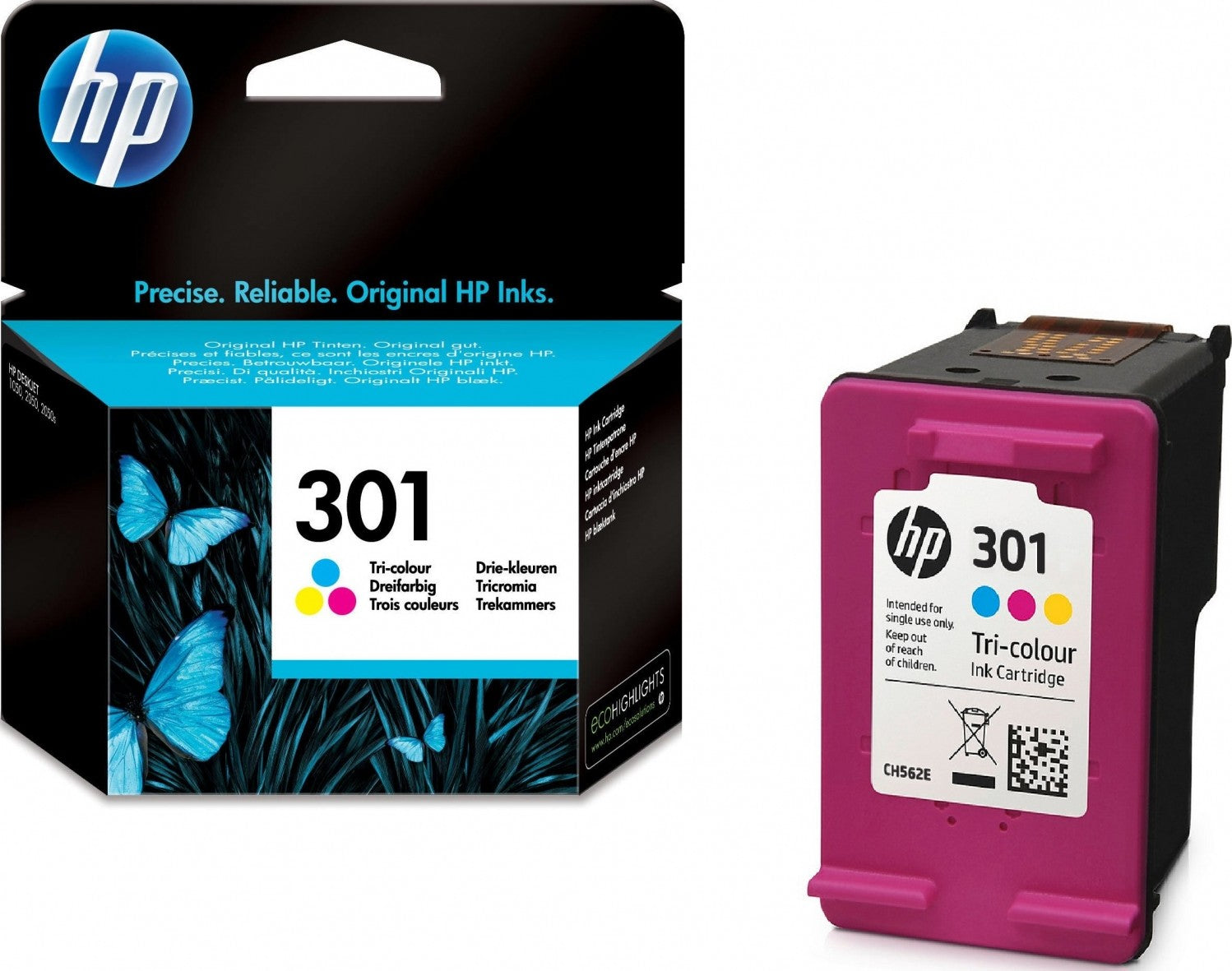 scherp oorsprong over HP 301 Black and HP 301 Color Ink Cartridges – SKYROCKUAE