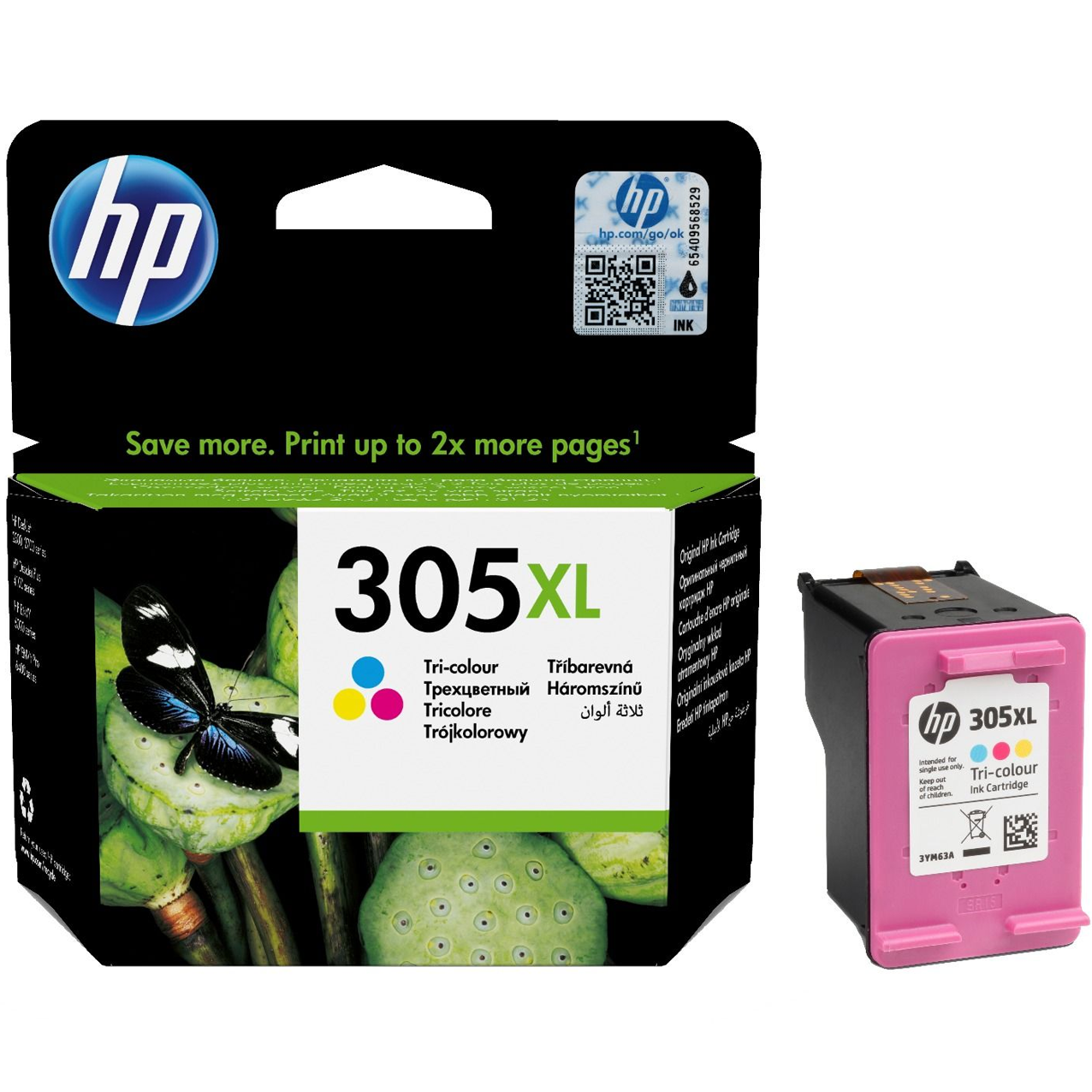 HP 305XL High Capacity Ink Cartridge for HP Deskjet 2710 2720 4120 Printers