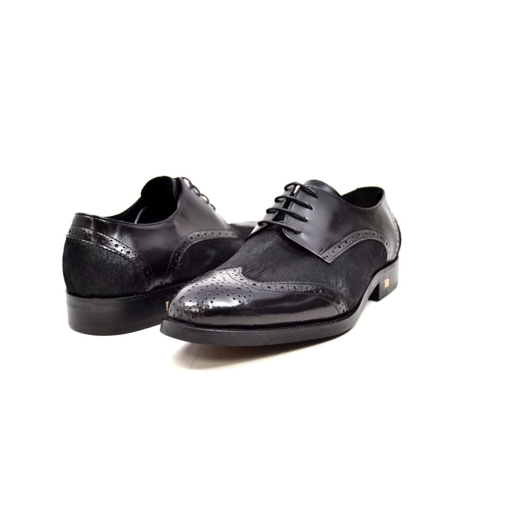 AUTH! Louis Vuitton LV Black Patent Leather Dress Shoes Formal UK