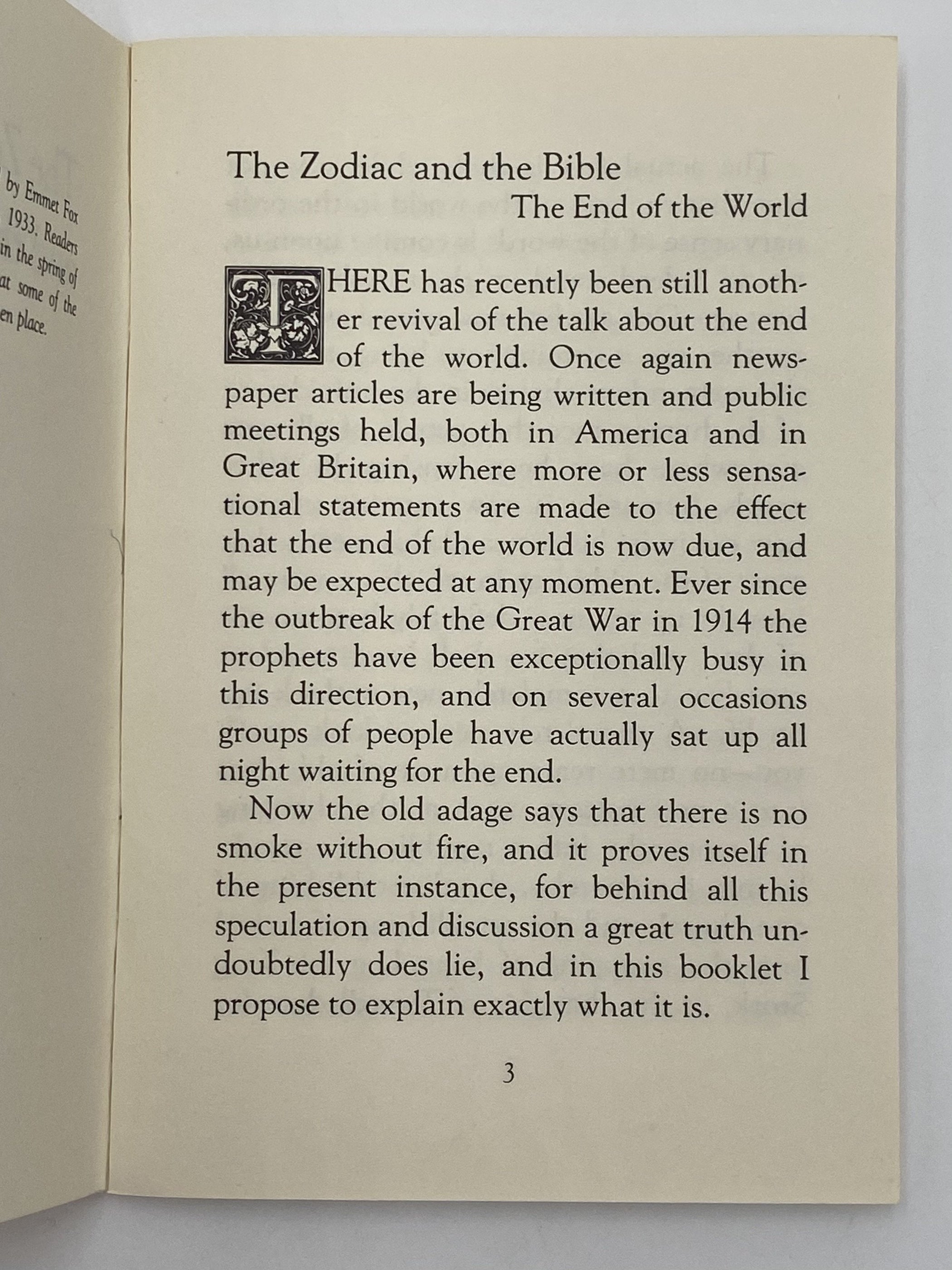 Emmet Fox   The Zodiac And The Bible  The End Of The World   1961 Recovery Collectibles 1614677431 2104x2800 ?v=1663733372