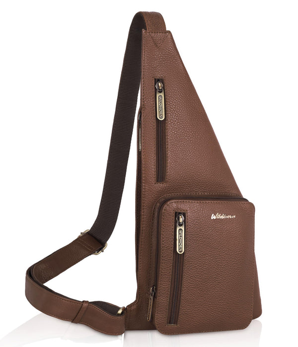 Shoulder Bag for Women in Dark Brown: Sophie – Bicyclist: Handmade Leather  Goods