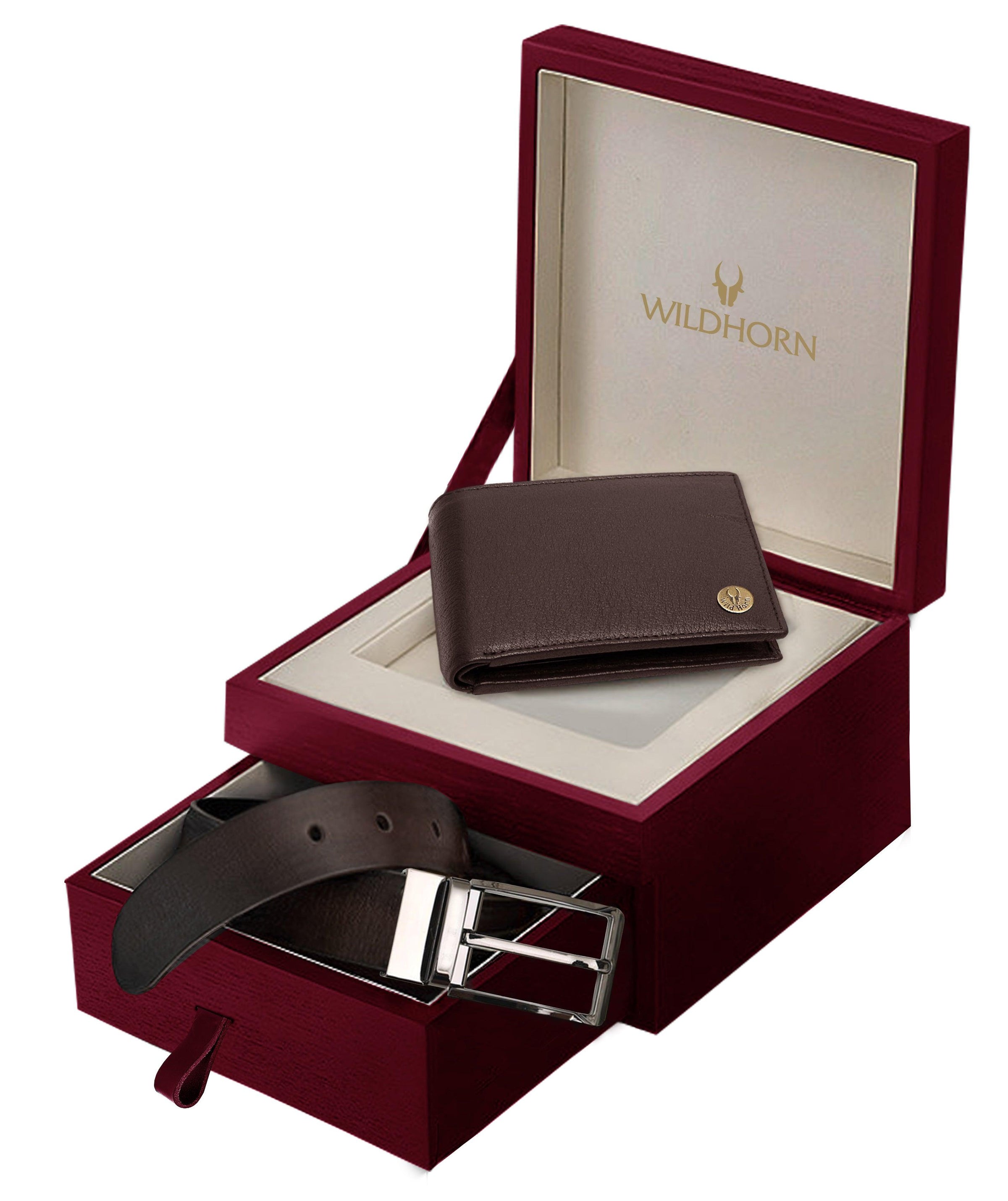 WildHorn Leather Wallet Combo | Leather Wallet for Men | Wallet for Me ...