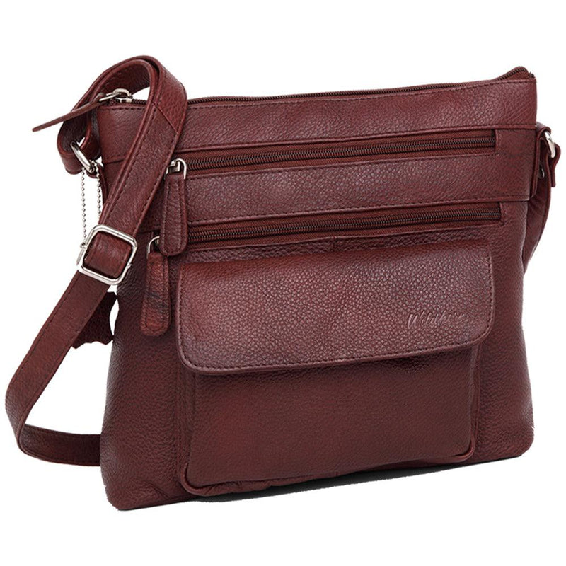 WILDHORN® Upper Grain Genuine Leather Ladies Sling Bag | Cross-body Ba