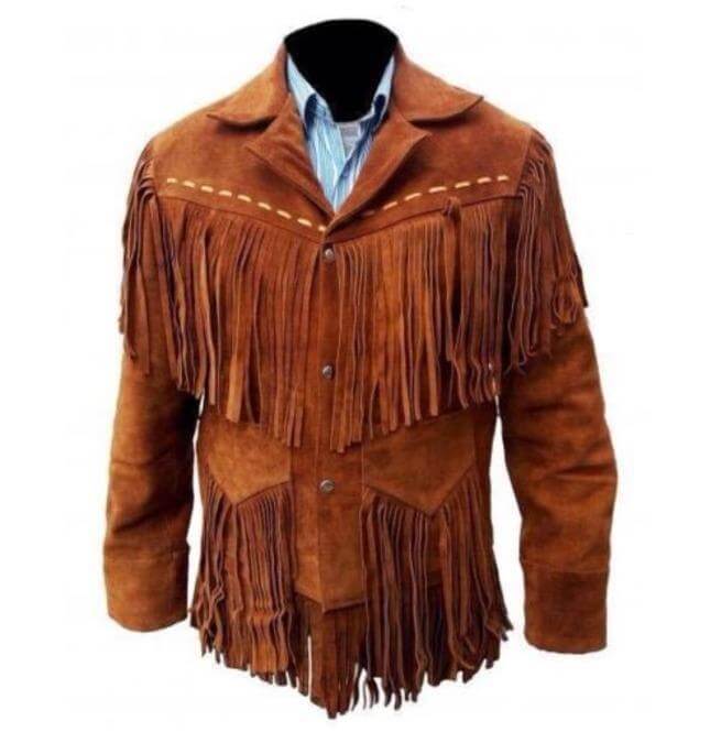 tan western jacket