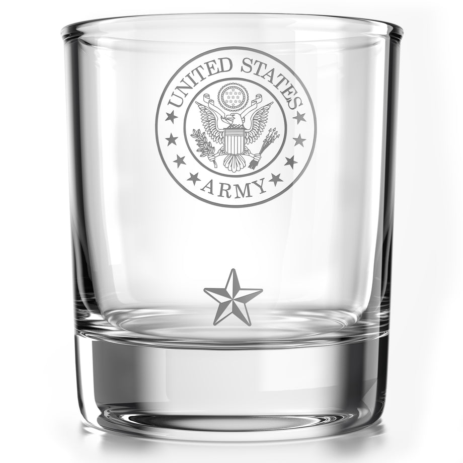 army glassware