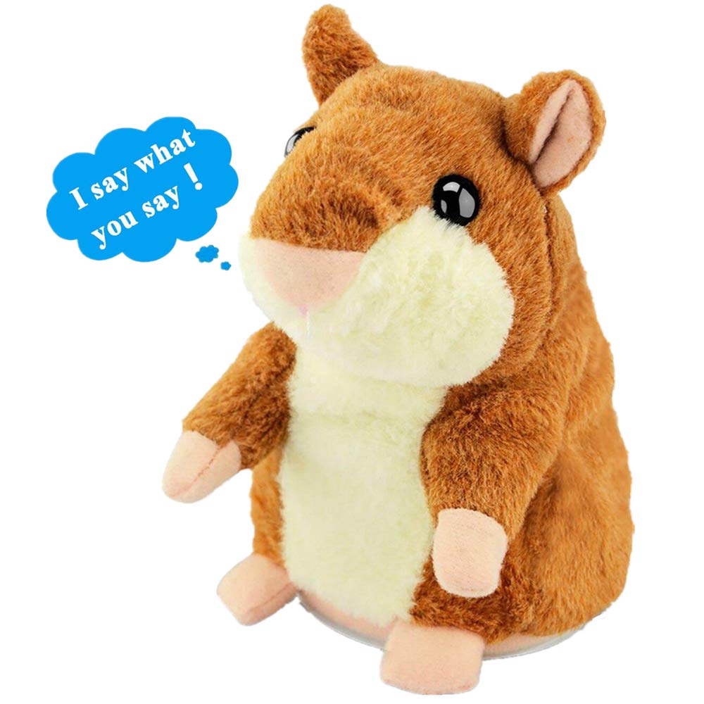 talking plush hamster