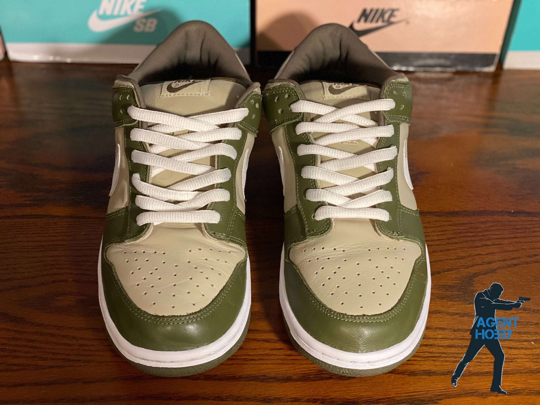 nike dunk low pro b olive