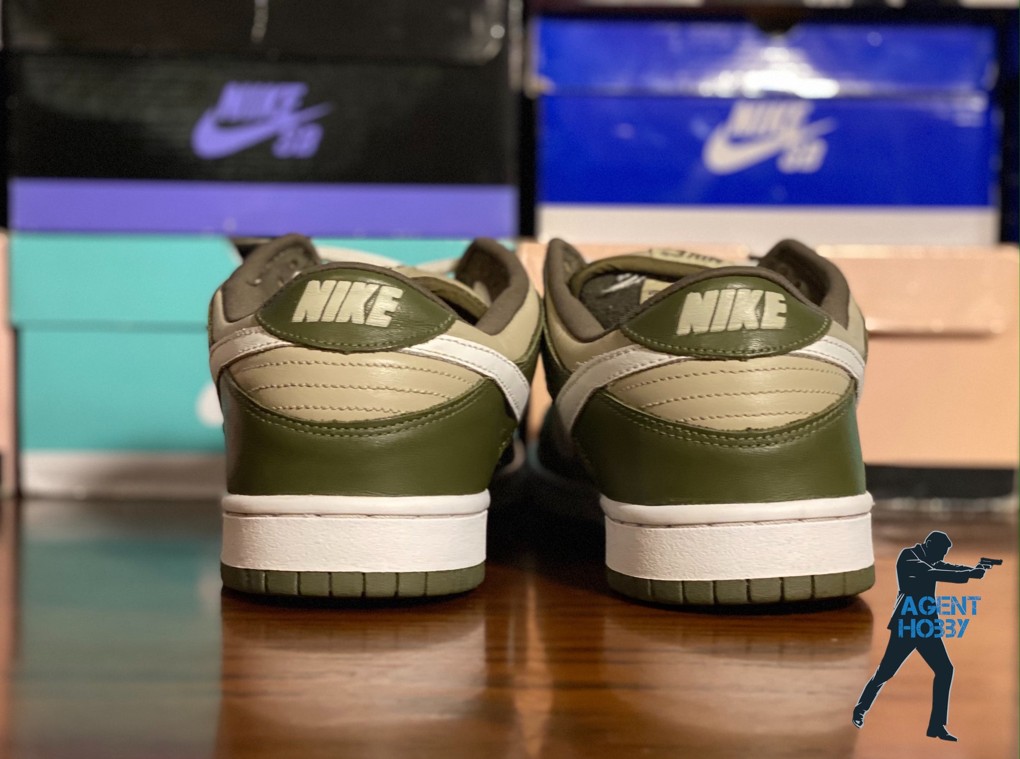 nike dunk low pro b olive