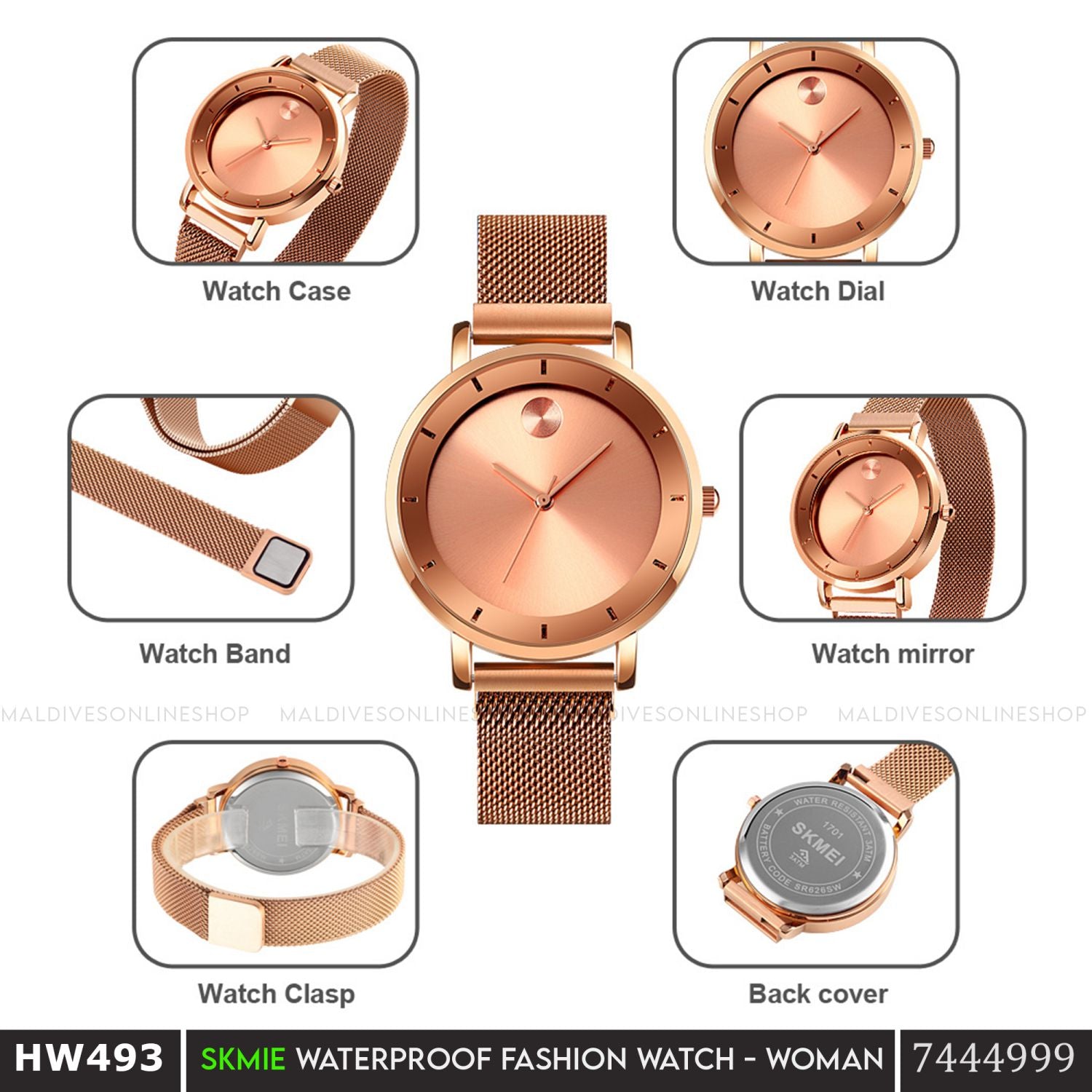 HW493 | Wrist Watch – Maldives Online Shop