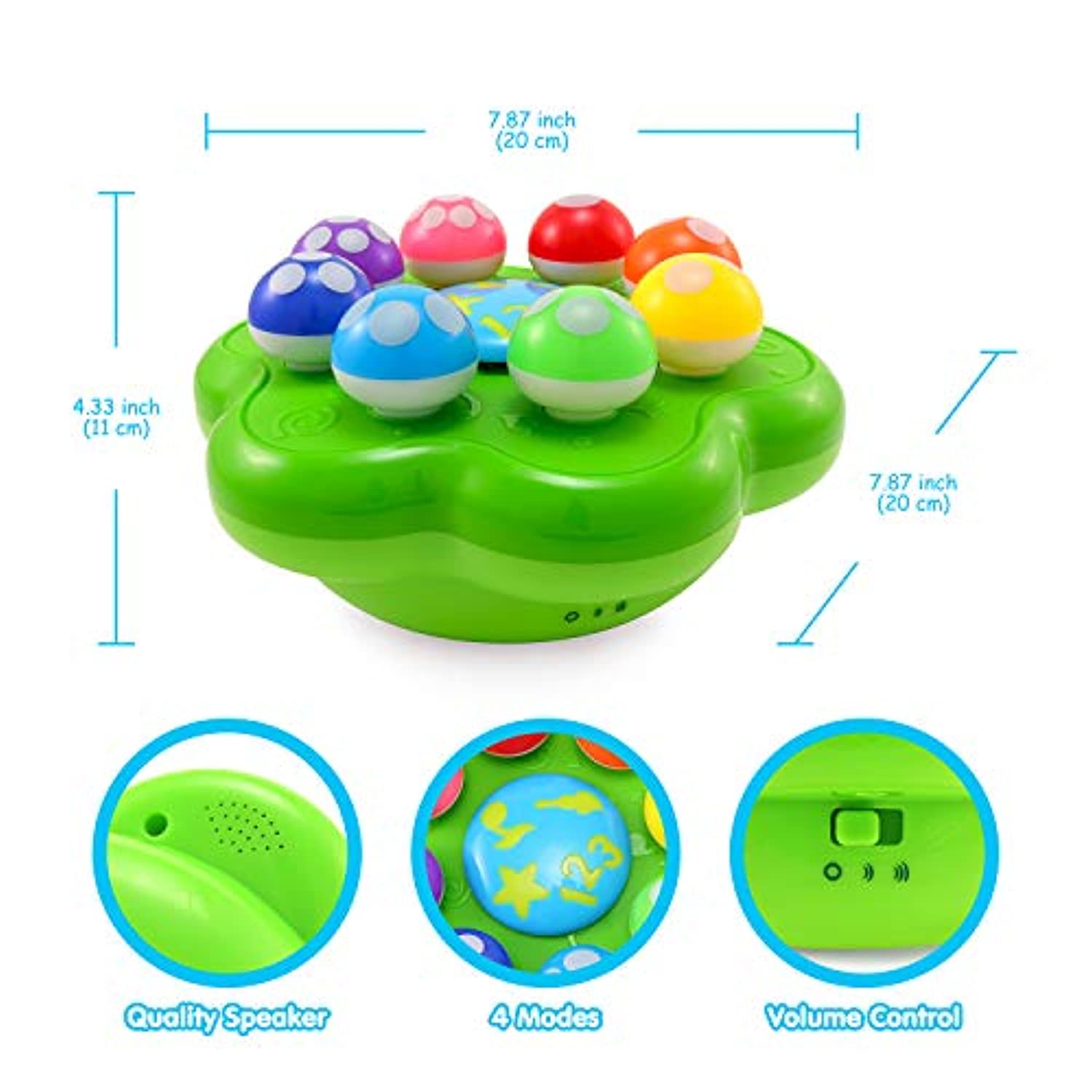 best learning mushroom garden toy