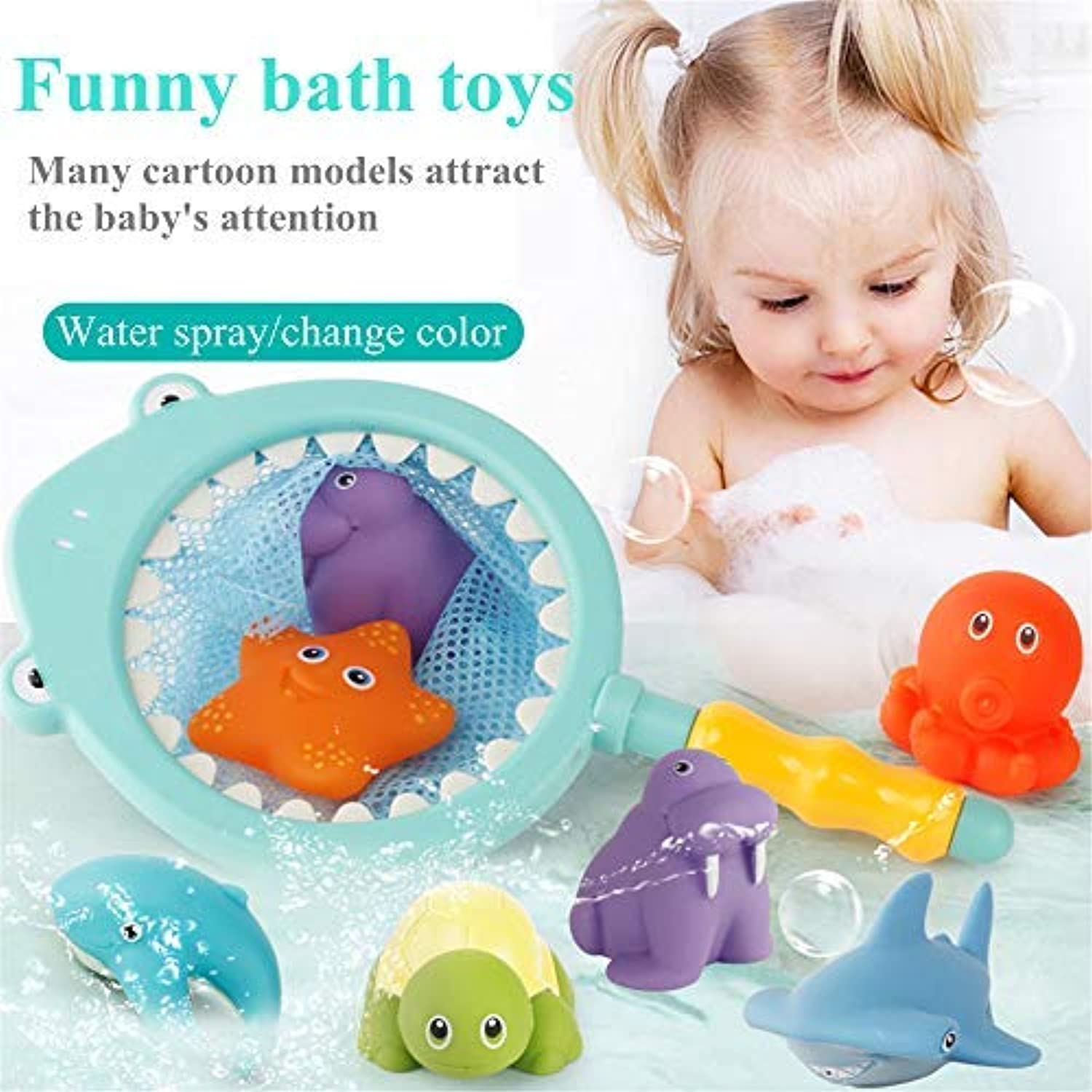 little plastic fish toys