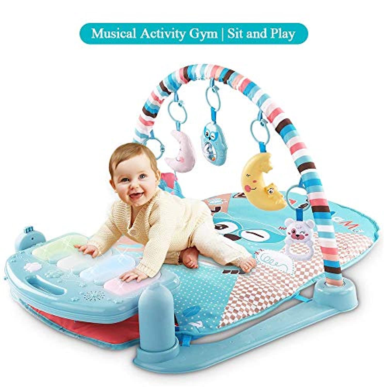 baby gym with lights