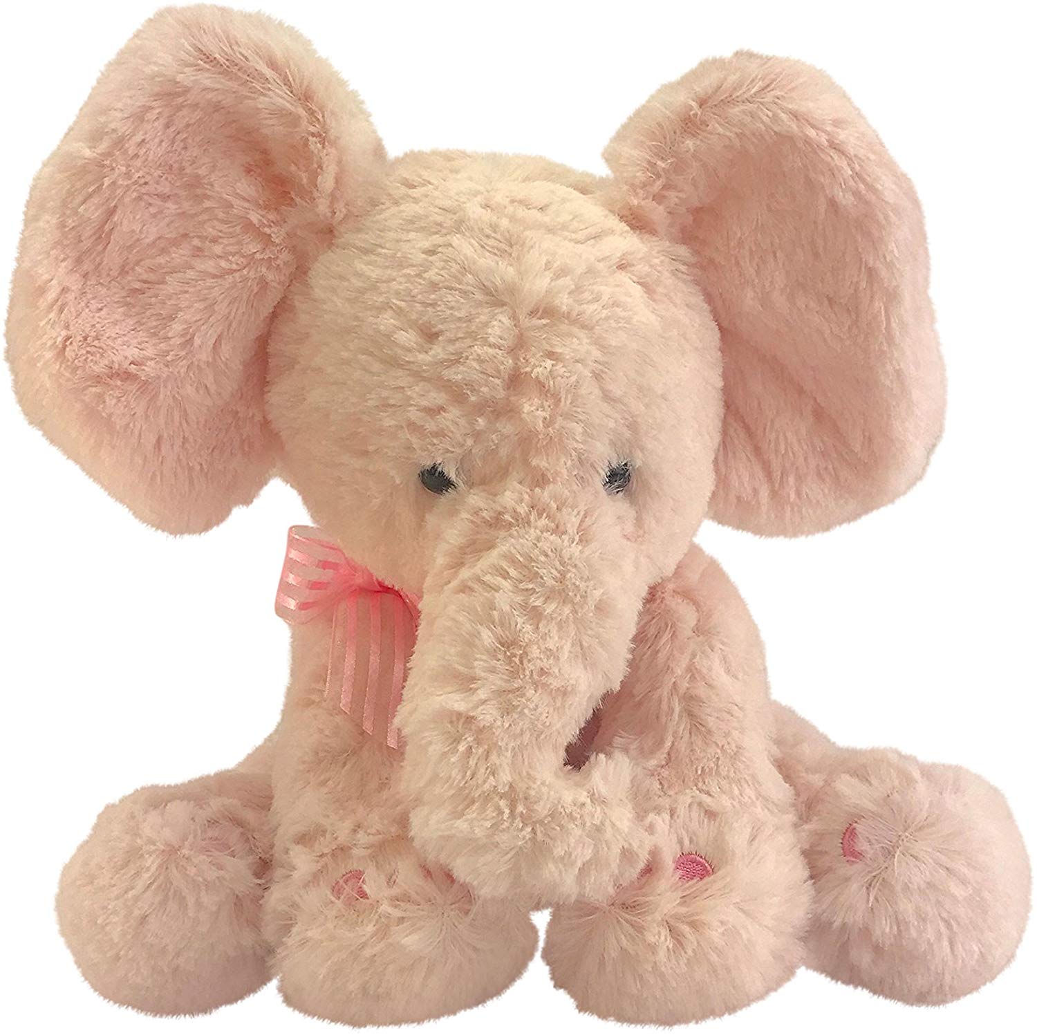 pink elephant teddy bear