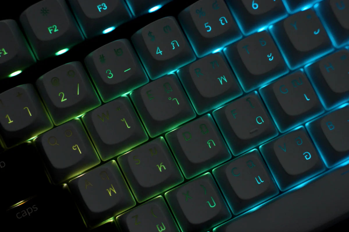 Keychron Everest Keycap Set Keychron Everest Keycap Set Laser Shine Through