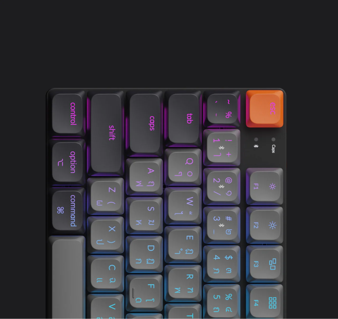 Shine-through-keycaps keyboard keychron.webp__PID:eab7b362-09db-46e1-971c-c06af5c6281e