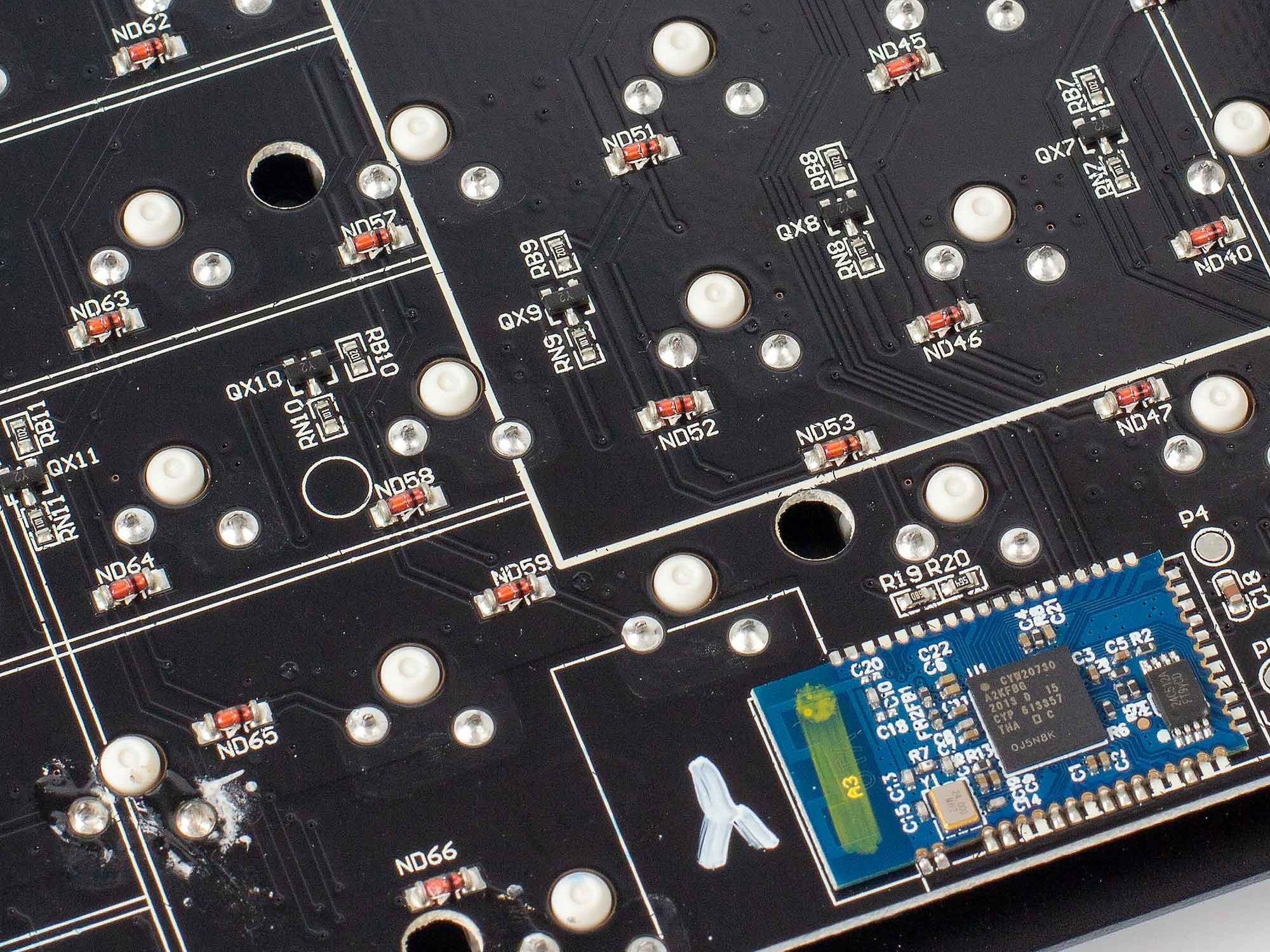 Keychron soldered PCB